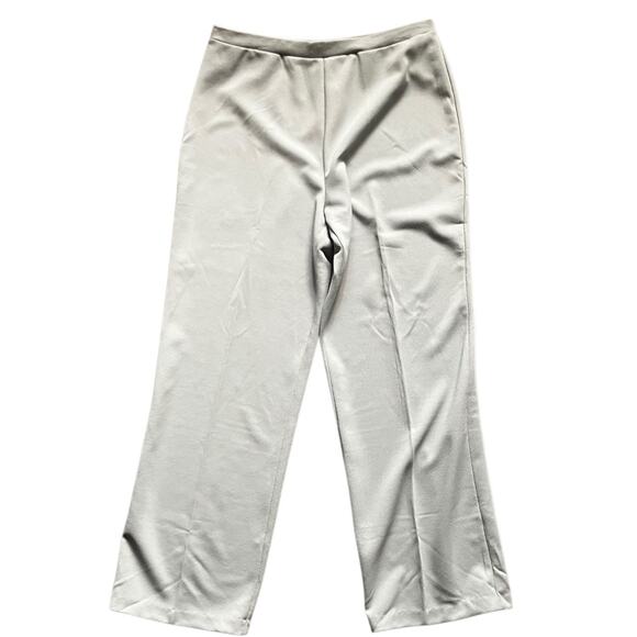 Vintage Sage Green Two Piece Vest and Pant Set Minimalist Polyester Size M - Picture 4 of 12